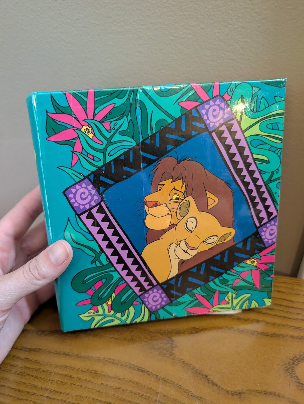 Vintage Retro 1994 Disney Lion King Photo Album Book Picture